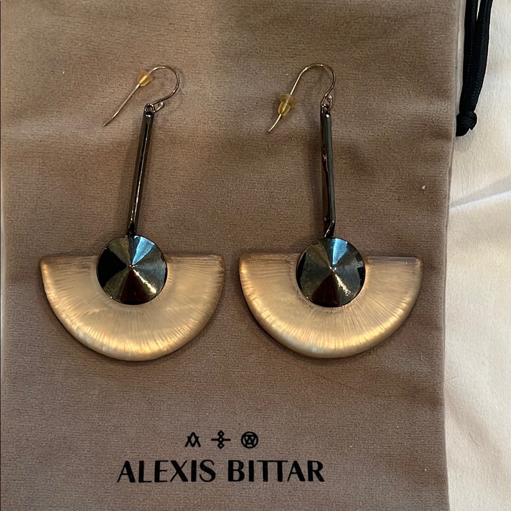 Alexis Bittar  contemporary drop earring !